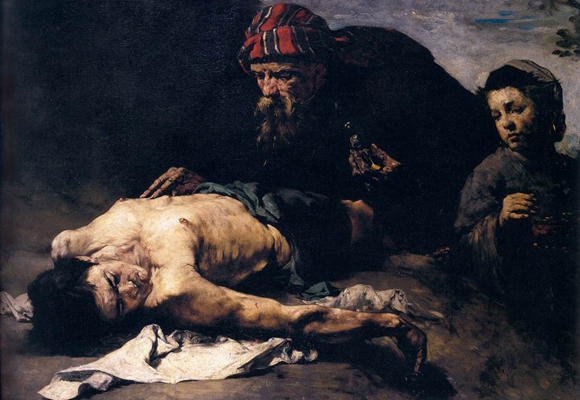 The Good Samaritan, by Théodule Augustin Ribot